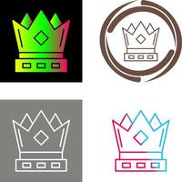 Crown Icon Design vector