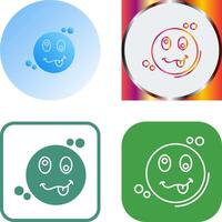 Silly Icon Design vector