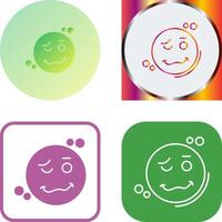 Drunk Icon Design vector
