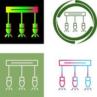 diseño de icono de luz vector