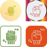 Fist Icon Design vector