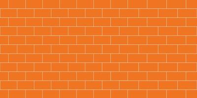 Red brick wall as stone background vector