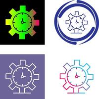 Time Management Icon Design vector