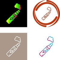 Electronic Cigarette Icon Design vector