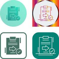 Send Icon Design vector