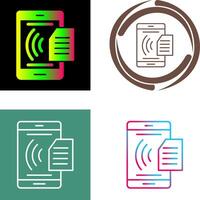 Smart Phone Icon Design vector