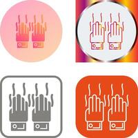 Smelly Hands Icon Design vector