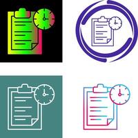 Task Management Icon Design vector