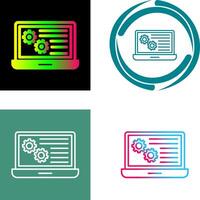 Workshop Icon Design vector