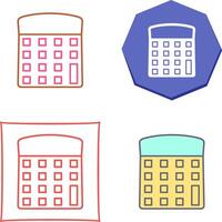 Unique Calculator Icon Design vector