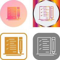 Agreement Icon Design vector