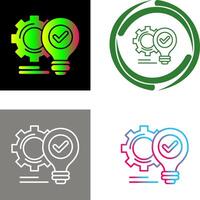 Innovation Icon Design vector