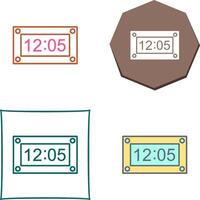 Unique Timer Icon Design vector