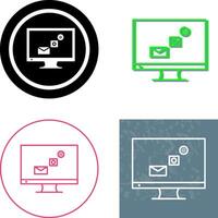 Unique Digital Marketing Icon Design vector