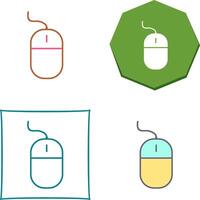 Unique Mouse Icon Design vector