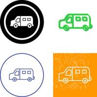 Van Icon Design vector