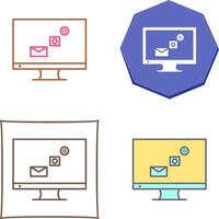 Unique Digital Marketing Icon Design vector