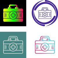 First Aid Kit Icon Design vector