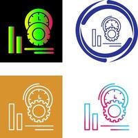 Performance Icon Design vector