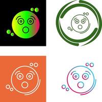 Surprised Icon Design vector