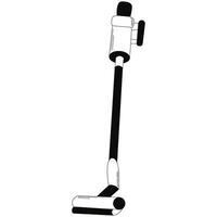 Modern vacuum cleaner in doodle style. Hand draw vacuum cleaner for home and professional cleaning. vector