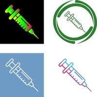 Injection Icon Design vector