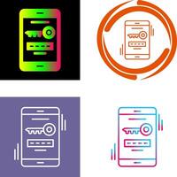 One Time Password Icon Design vector