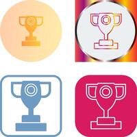 Trophy Icon Design vector