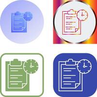 Task Management Icon Design vector