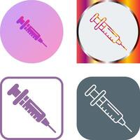 Injection Icon Design vector