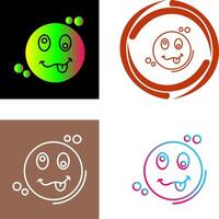 Silly Icon Design vector