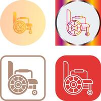 Wheelchair Icon Design vector