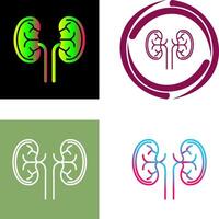 Kidney Icon Design vector