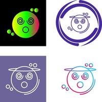 Dizzy Icon Design vector