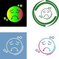 Sad Icon Design vector