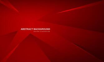 Abstract red geometric background design luxury creative vector