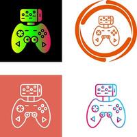 juego controlador icono diseño vector