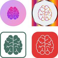 Brain Icon Design vector