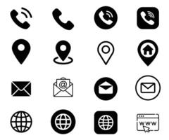 Different types of icon shapes in eps form vector