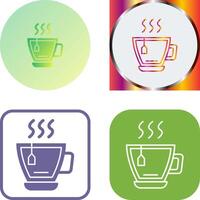 diseño de icono de té vector