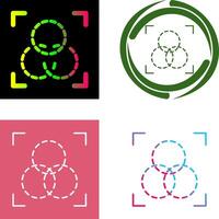 Intersection Icon Design vector