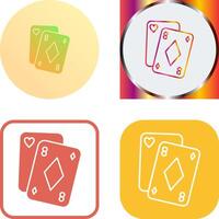 Poker Icon Design vector