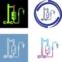 Intravenous Icon Design vector