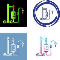 Intravenous Icon Design vector