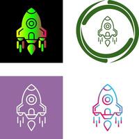 Rocket Icon Design vector