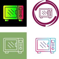 Microwave Icon Design vector