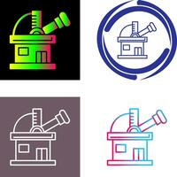 Observatory Icon Design vector