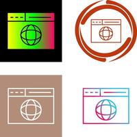 Web Page Icon Design vector