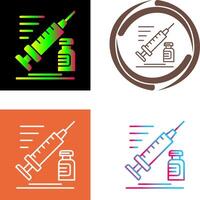 Syringe Icon Design vector