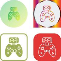 juego controlador icono diseño vector